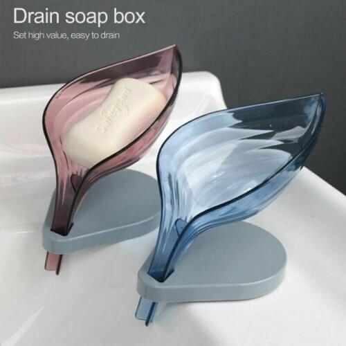 Leafology Decorative Drainage Soap Holder Soap Dishes Storage Holder Container Bathroom Decor