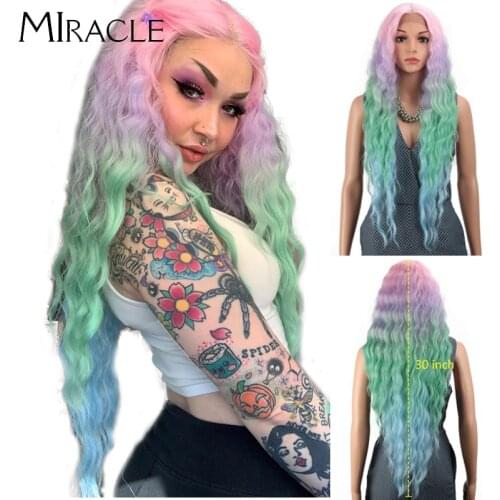Длинные искусственные парики Miracle China At AliExpress