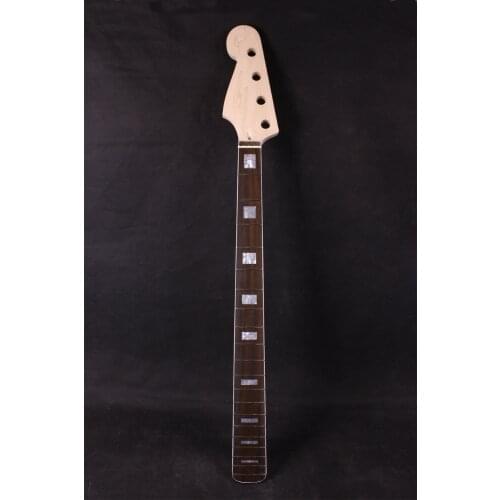 34 inch electric bass guitar neck unfinished
