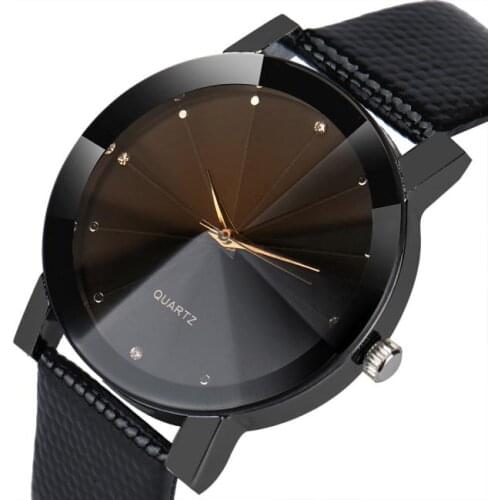 2019 New Men Quartz Dial Clock Leather Wrist Watch Round Case Luxury Sport Military Stainless Steel Band Silver 12-hour Dial