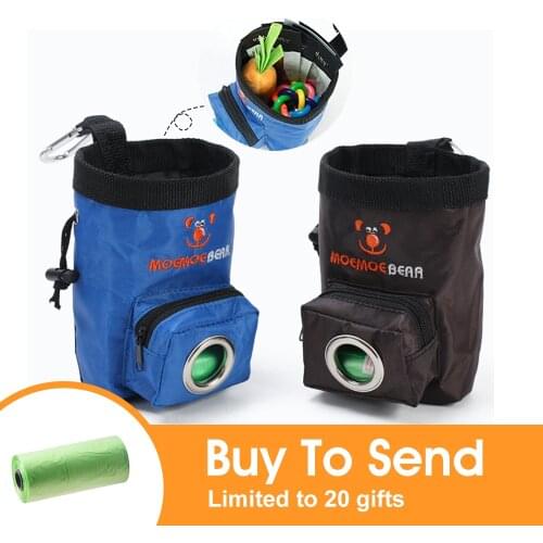 New Product Dog Training Bag Outdoor Dogs Feed Bait Food Snack Treat Pouch Belt Drawstring Carries Portable Puppy Treat Pouch