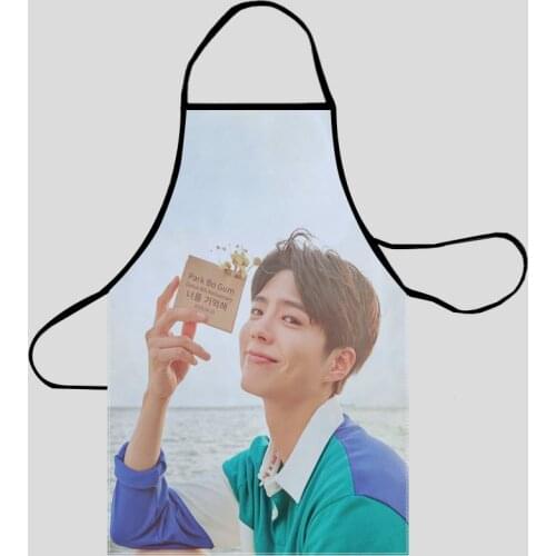 Park Bo Gum Apron Professional for BBQ, Baking, Cooking for Men Women 68X95cm and 50X75cm