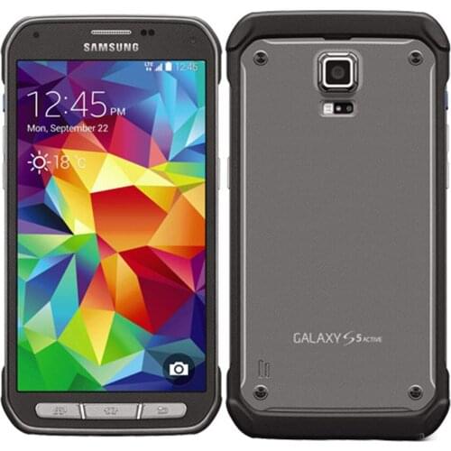 Samsung Galaxy S5 Active G870A Refurbished-Original Smartphone 5.1" Touchscreen 16 MP Android Cellphone 16GB ROM Unlocked Mobile