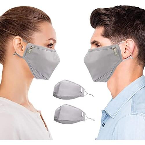 2pcs Adult Face Mask Skincare Mascherina Cubrebocas Washable Pure Cotton Facemasks Funda Mascarilla Face Shield For Adults