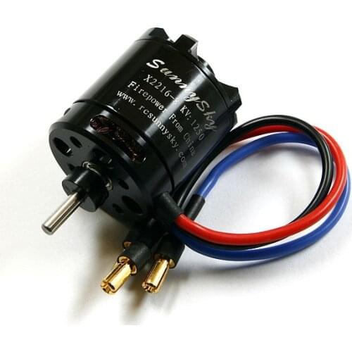 SUNNYSKY X2216 1400KV Outrunner Brushless Motor (Back Shaft Output) for RC Multicopter