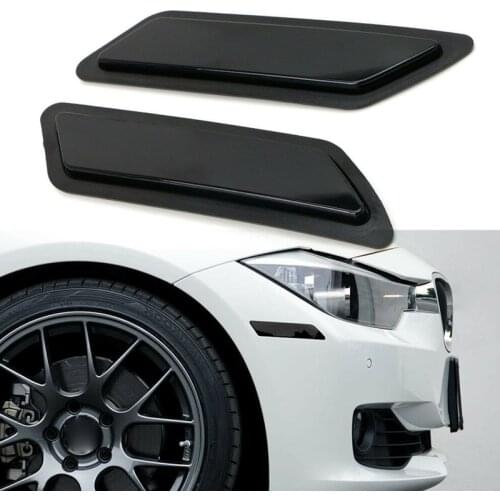 Car Smoked Lens Front Bumper Side Markers for BMW F30 F31 Pre-LCI 3 Series 2012-2015