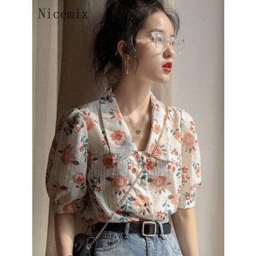 NICEMIX Blouses With Embroidery