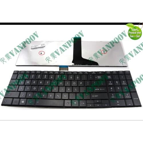New Laptop keyboard for Toshiba Satellite C50 C50A C50-A C50D-A C55 C55T C55D C55-A C55D-A Black win 8 V160617AS1 9Z.N7tsq.601