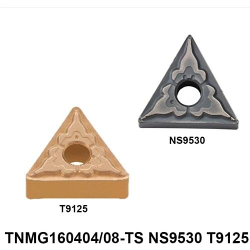 Original TNMG160404-TS TNMG160408-TS NS9530 T9125 TNMG 160404 160408 Carbide Inserts Lathe Tools Turning Cutter CNC