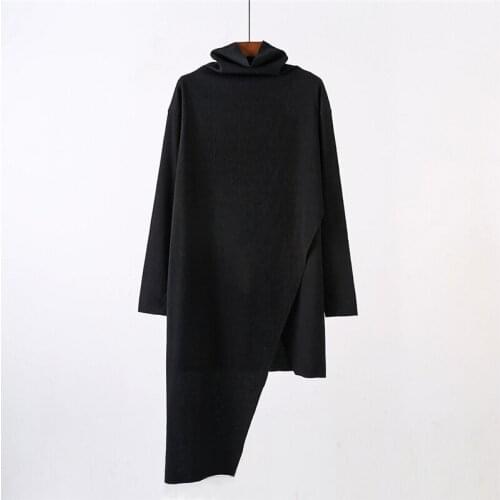 Owen seak Men Hoodies Sweatshirts Gothic Style High Street Mens Clothing Spring Men Solid Black Hoodies Sweatshirts