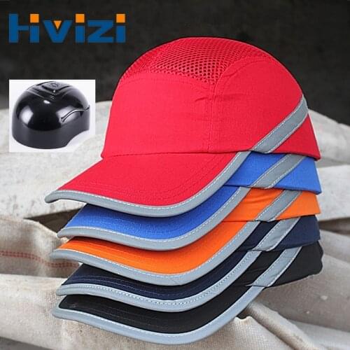 ABS Work Safety Helmet Breathable Mesh Anti-impact Light Weight Construction Helmet Anti-collision Cap For Factory Workers