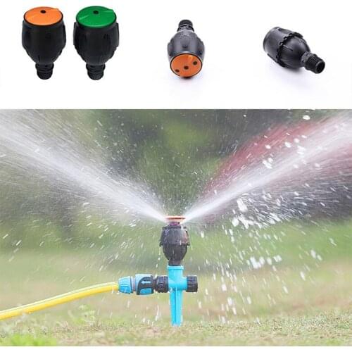 Garden Lawn Rotary Sprinkler 360 Degrees Rotating Water Sprinkler Nozzle Garden Watering Irrigation Sprinkler Nozzle