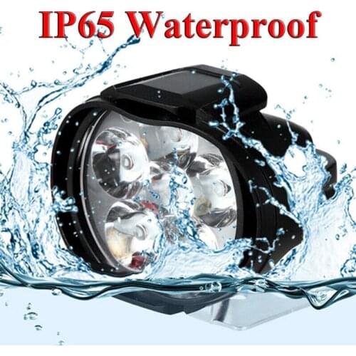Scooters Motorcycle 6LED Headlight Bulb High and Low Beam Automotive Lighting High-brightness Lamp Spot Light 15W 1500LM