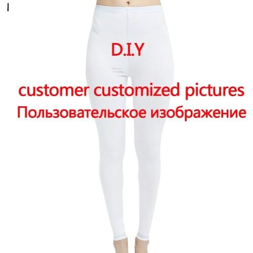 Somepet Customize Your Photo Leggings Women Customer Picture Custom Casual pants Hip Hop Womens Leggings Summer DIY
