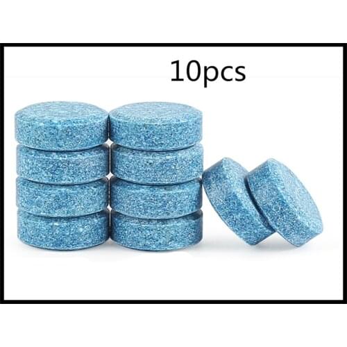 10PCS / pack car windshield wiper effervescent tablets clean solid for Volkswagen vw New Beetle Passat B6 Tuhuan 1.4T Touareg2