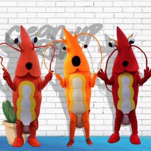 Lobster Mascot Costume Cosplay Suit Party Game Carnival Suit Halloween Christmas Stage Performance Clothes Adult New