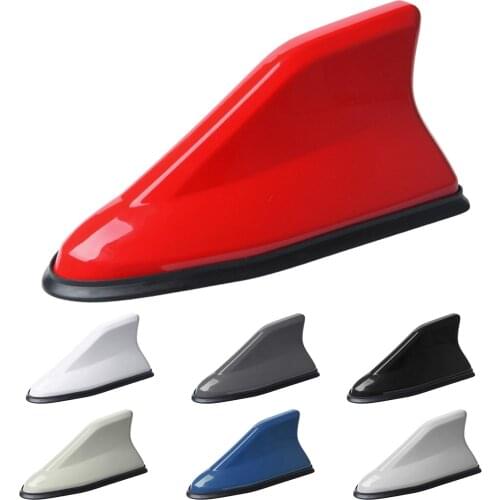 Universal Car Shark Fin Antenna Second-generation Antenna Tail Modification Punch Free Signal Radio Aerials for Vehicle Styling