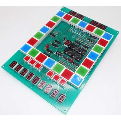 High win rate LED Mario Arcade Games Board Casino Slot Game PCB with wires cable for Coin Operated Arcade Game Machine