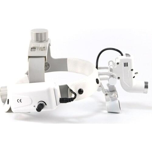 High Quality Wireless 5WLED Medical Headlamp Surgical Headlight Illuminator+2.5/3.5X Binocular Magnifier Dental Loupes
