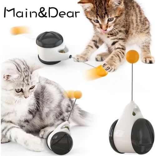Fun Pets Balance Swing Car Cat Toy Entertainment Toys Attract The Attention Of The Cat Toys Funny Cat Toys Cat Supplies