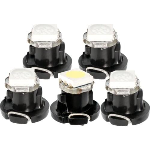 10pcs T4.2 T4 5050 LED Neo Wedge Dashboard Instrument Cluster Lights Car Panel Gauge Speedo Dash Bulbs Blue Red Green Yellow 10X