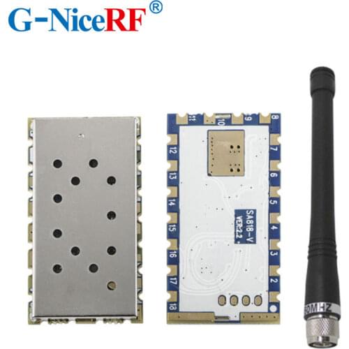 2PCS/Lot High-integrated Embedded walkie talkie module SA818 VHF Band 134-174MHz