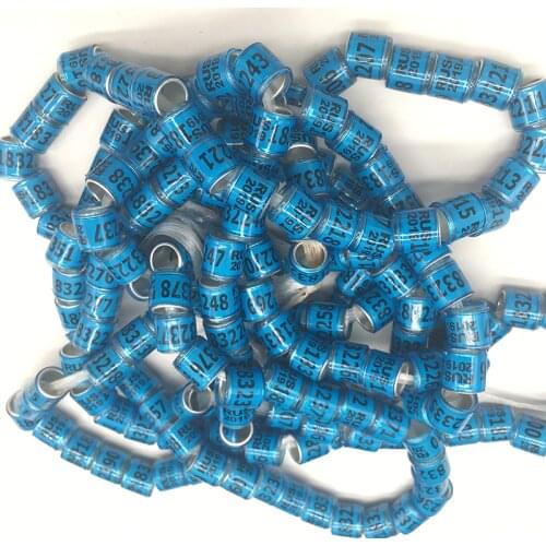 2019 Aluminium&plastic pigeon rings RUS yellow blue green red bird foot ring Russia pigeon ring