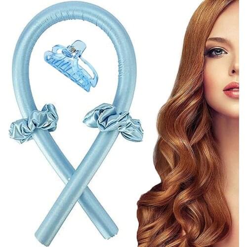 4PCS/Set Heatless Curls Clip Lazy Curler Silk Soft Headband Hair Curly Non-slip Wave Formers Women Hair Styling Tools curls