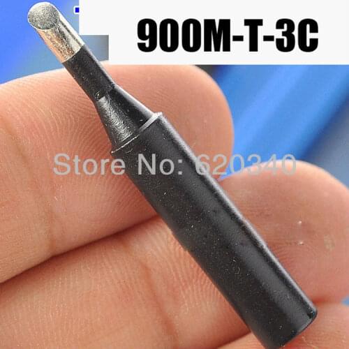 Free shipping 5/pcs 936 852d+ 909D ESD Lead free soldering tip 900M-T-3C for Saike solder tip