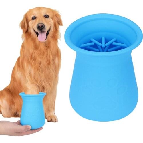 Pet Paw Foot Cleaner Cup Safe Soft Silicone Cleaning Tool For Dogs Cats Paw Washing Brush Washer Pet Accessories