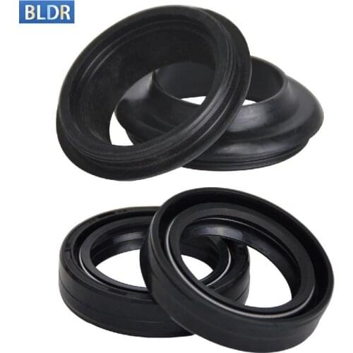 33x46x11 33 46 11 Motorcycle Front Fork Damper Oil Seal Spring Dust Seal Cover For Honda CR80 CR80R CR 80 CJ360 CJ360T CJ 360