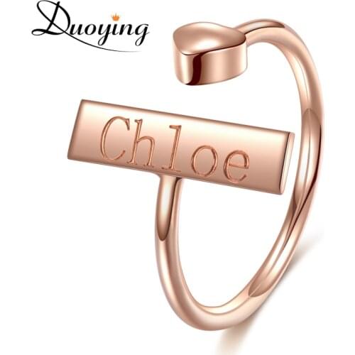 Женские золотые кольца DUOYING China At AliExpress