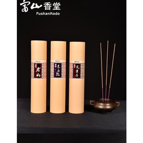 Fushankodo Standing Incense Bamboo Stick Incense Buddha Worship Incense Hui'an Agarwood Sandal Buddha Incense Buddha Worshiping