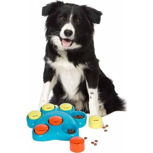 Interactive Dogs Puzzle Toys Slow Eating Feeder For Small Medium Dog Increase IQ Puppy Food Dispenser Feeding Bowl Training Toys