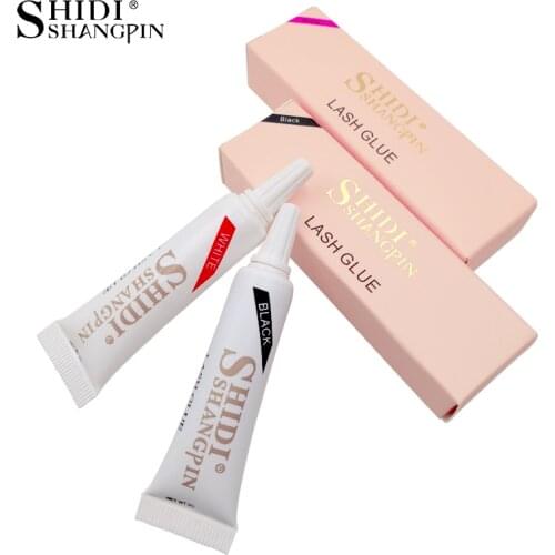 LANJINGLIN eyelash glue 1 pcs false eyelashes glues makeup tool eye lashes extension black white 9cm primer for eyelash