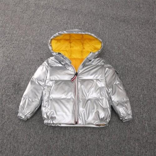 LZH 2020 Autumn winter Baby boys and girls winter fashion hooded thick down jacket waterproof childrens wear jacket