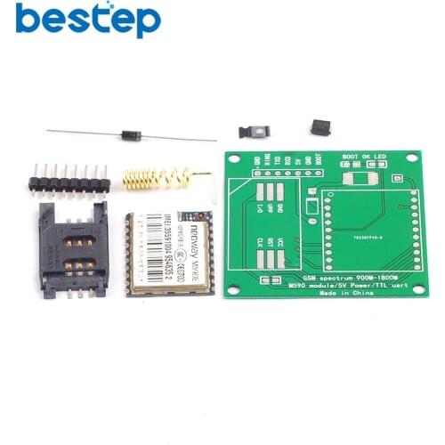 M590E GSM GPRS module Diy kits M590 GSM GPRS 900m-1800m sms CPU MCU test