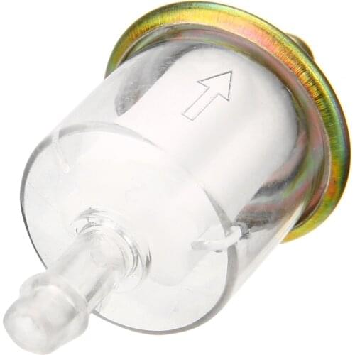 Mayitr 10pcs Universal 5/16 Inch 8mm Motorcycle Petrol Fuel Line Filter for Cars Boats Motorcycles Pit Dirt Bike ATV