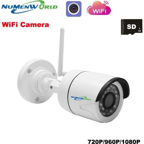 Mini Wifi IP cam 720/960/1080P HD P2P ONVIF 802.11b/g/n wifi network Wired IP Camera IR Outdoor Waterproof Camera IP ABS Plastic