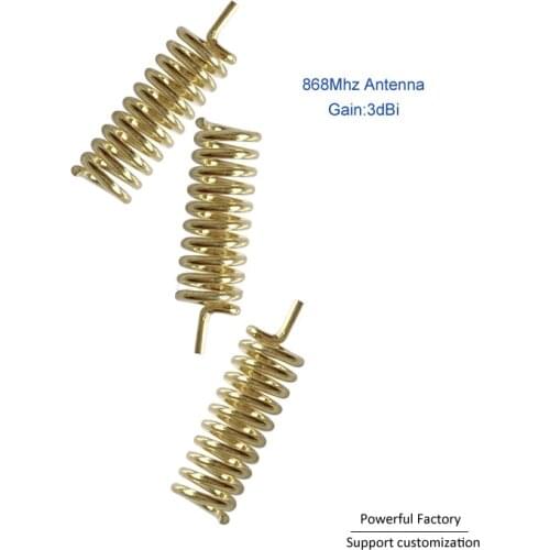 Free Sample Internal spring antenna 433Mhz 915Mhz OEM 3dbI 868Mhz helical antenna 10PCS / batch