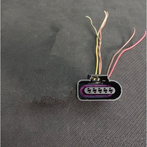 5 Pin/Way Mass Air Flow Connector Common Rail Front Oxygen O2 Sensor Plug Wire Cable For AUDI VW Jetta Golf VAG 8K0 973 705