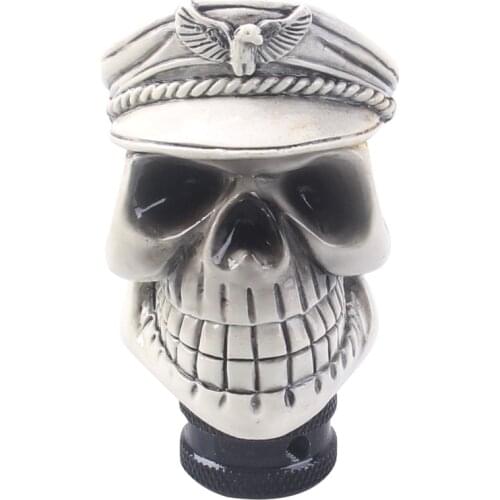 YOMI Skull gear lever auto parts decoration car manual gear lever knob gear lever gear lever