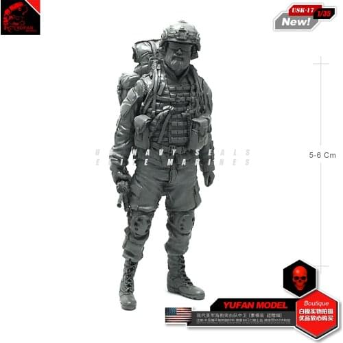 1/35 Modern US Navy Seal Commando Zhongwei Resin Soldier USK-17