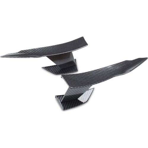 Front Lip Splitter Fins Body Spoiler fits Black for BMW 3-Series F80 M3 15-19