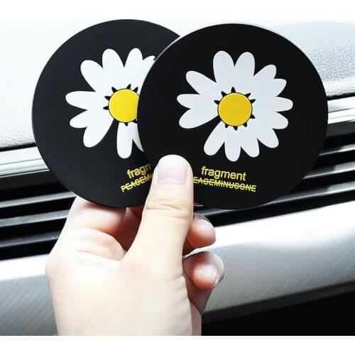 1/2Pcs Car Water Cup Bottle Holder Anti-slip Pad Mat Silica Gel For Mitsubishi Kia Dodge Toyota Honda BMW Audi auto accessories