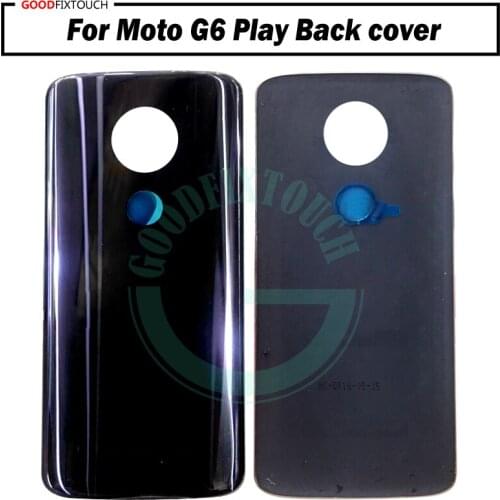 1-50pcs G6Play A+ quality For Motorola Moto G6 Play back cover back cover Battery Cover Back Housing Door Repair Parts