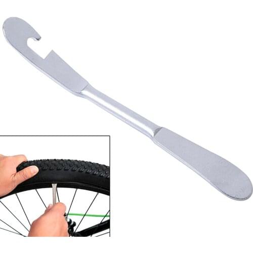 1 pc Stainless Steel Curved Tyre Tire Lever Repair Bicycle Bike Bicycle Tools