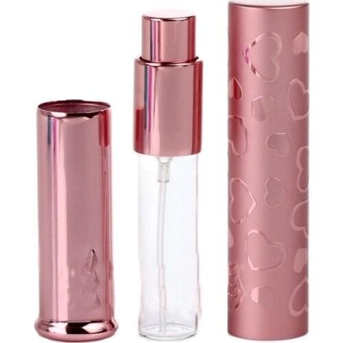 7ML 50Pcs/Lot Polygon Aluminum Perfume Spray Empty Bottle In Bulk