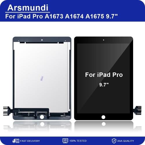 9.7" For iPad Pro LCD A1673 A1674 A1675 Display Touch Screen Digitizer Assembly Replacement Parts For iPad Pro 9.7 Inch