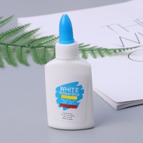 White Glue Liquid Washable Sticker Super Strong Bond Paper Craft School Office